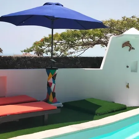 Aptos Con Piscina El Flamboyan 1 Teseguite Exterior photo