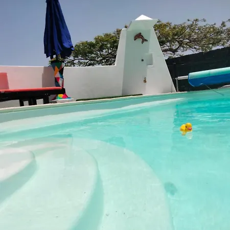 Aptos Con Piscina El Flamboyan 1 Teseguite Exterior photo